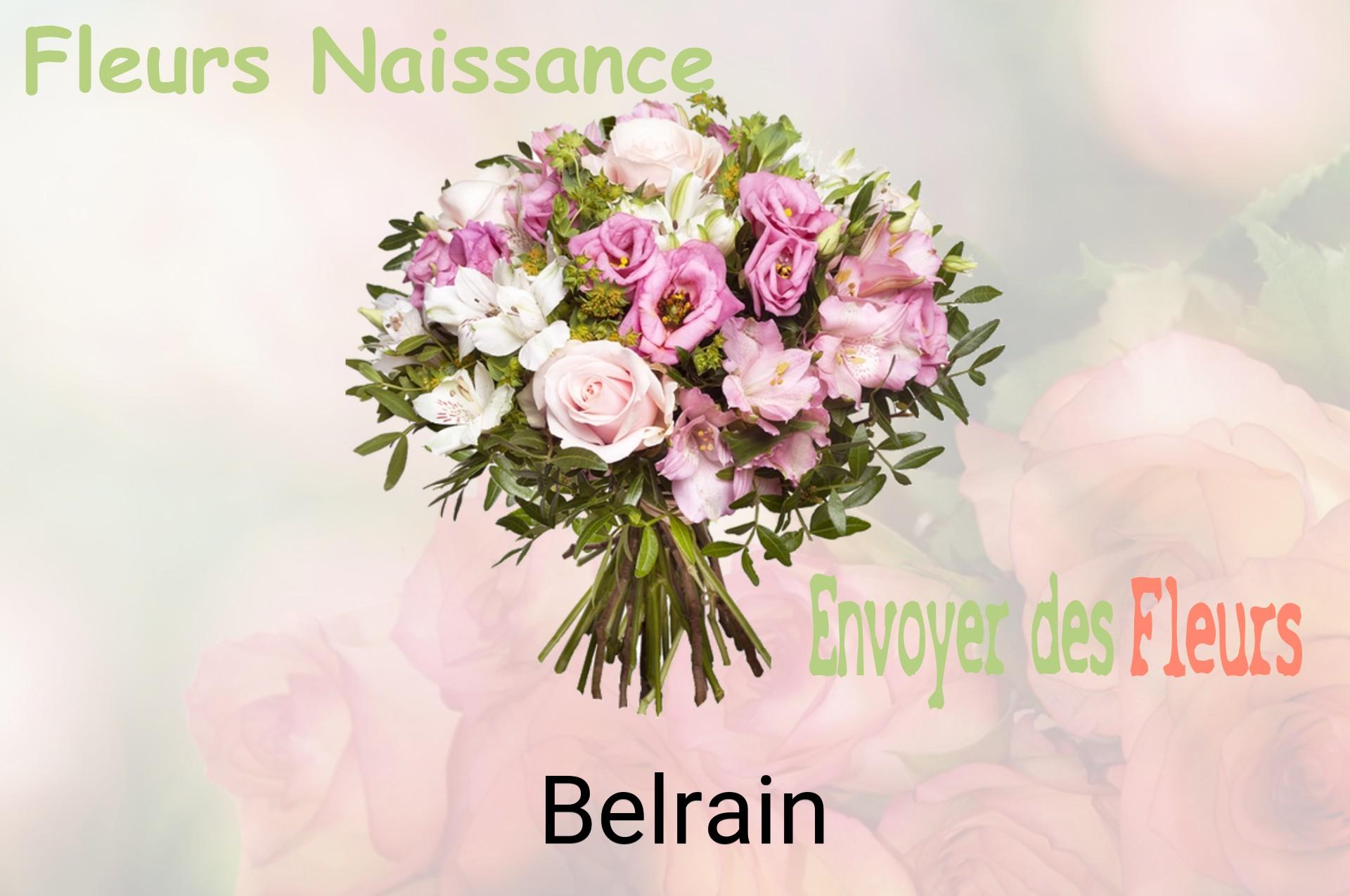 Bouquet de fleurs de naissance livré à Belrain