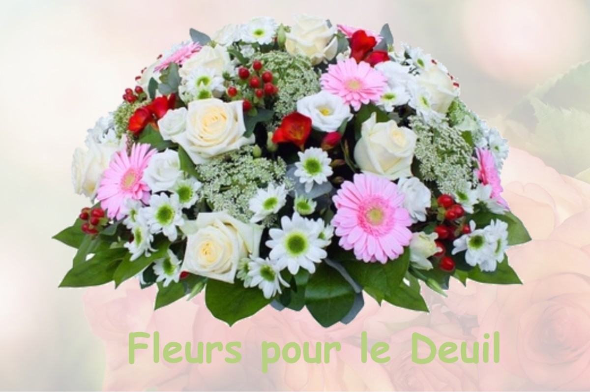 fleurs deuil BELRAIN